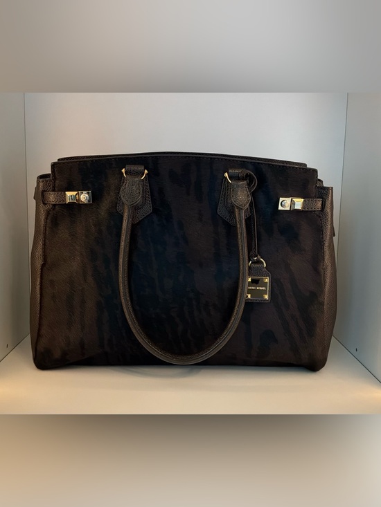 henri bendel Handbags - Henri Bendel Rare Black Pony Hair & Leather Satchel / Tote NWOT
